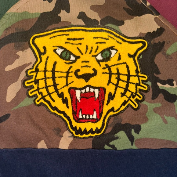 Vintage Polo Ralph Lauren Tiger Varsity Jacket RARE - Picture 6 of 6